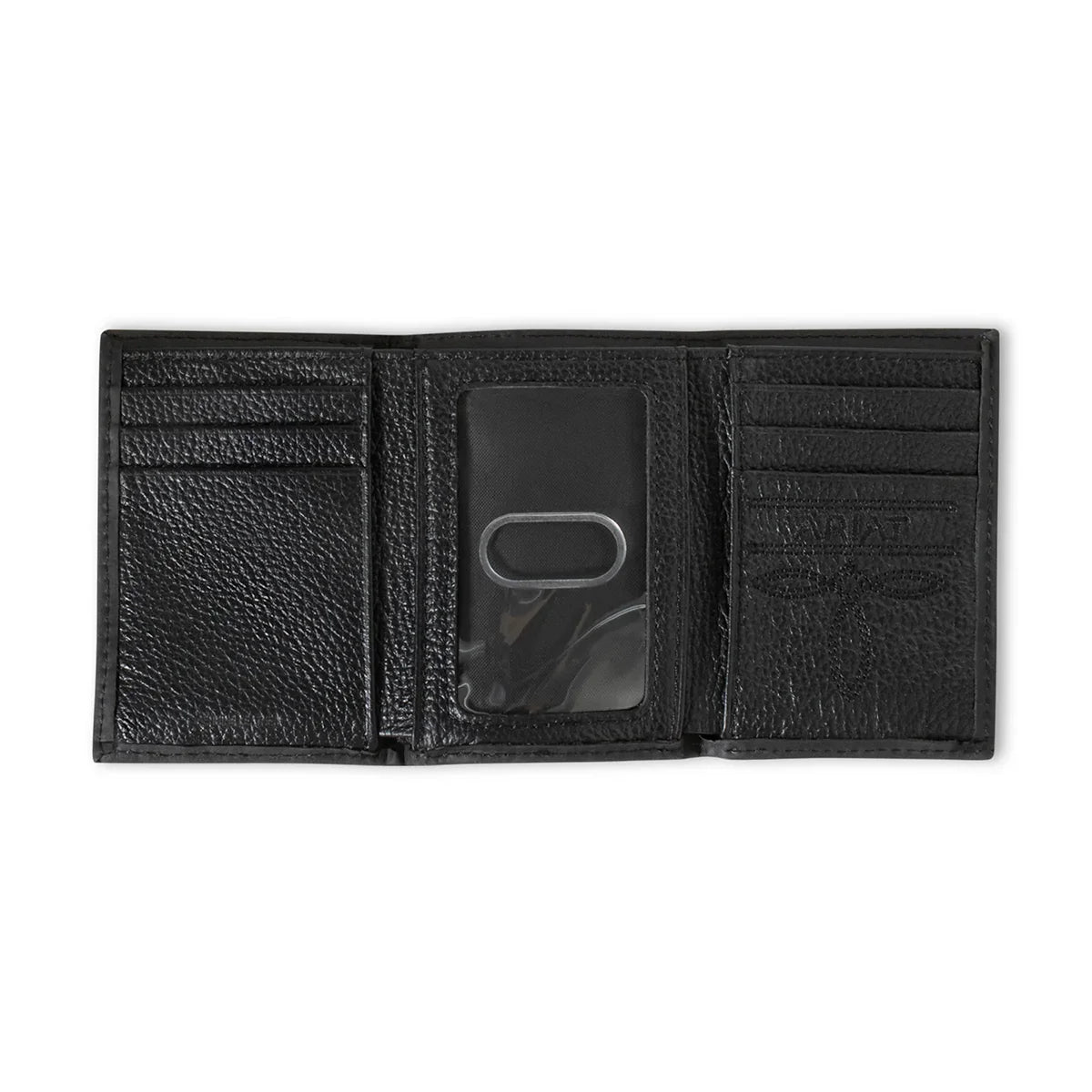 Men's Ariat Black Trifold Style Wallet A3558901 - Crazy House Western Wear