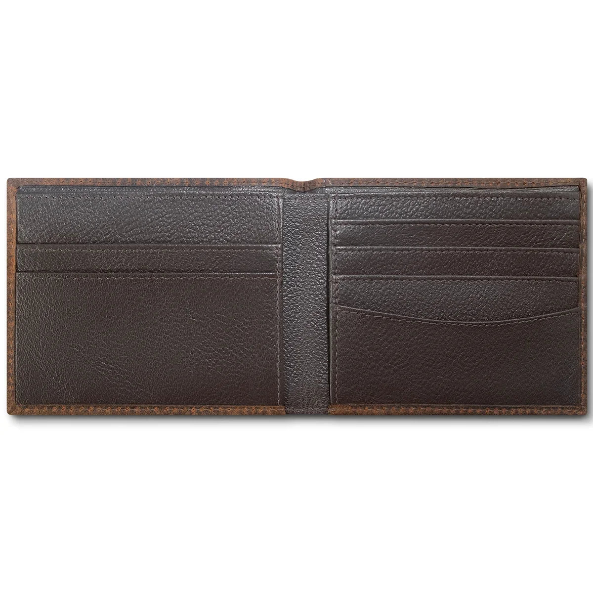 Men's Ariat Brown Bifold Style Wallet A3547602 - Crazy House Western Wear