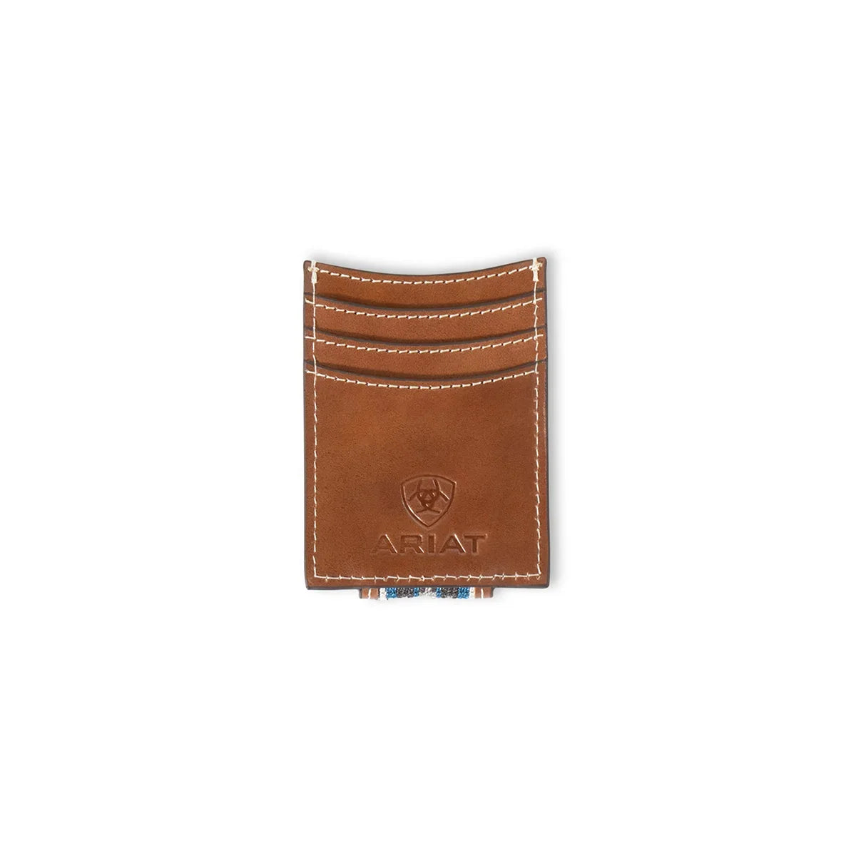 Men's Ariat Brown Genuine Leather Money Clip Style A3560602 - Crazy House Western Wear