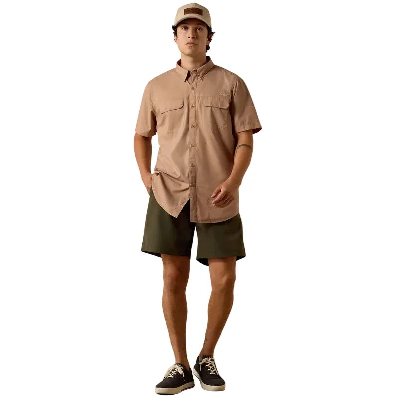 Men's Ariat Cartouche Printed VentTEK Outbound Fitted Shirt 10073427