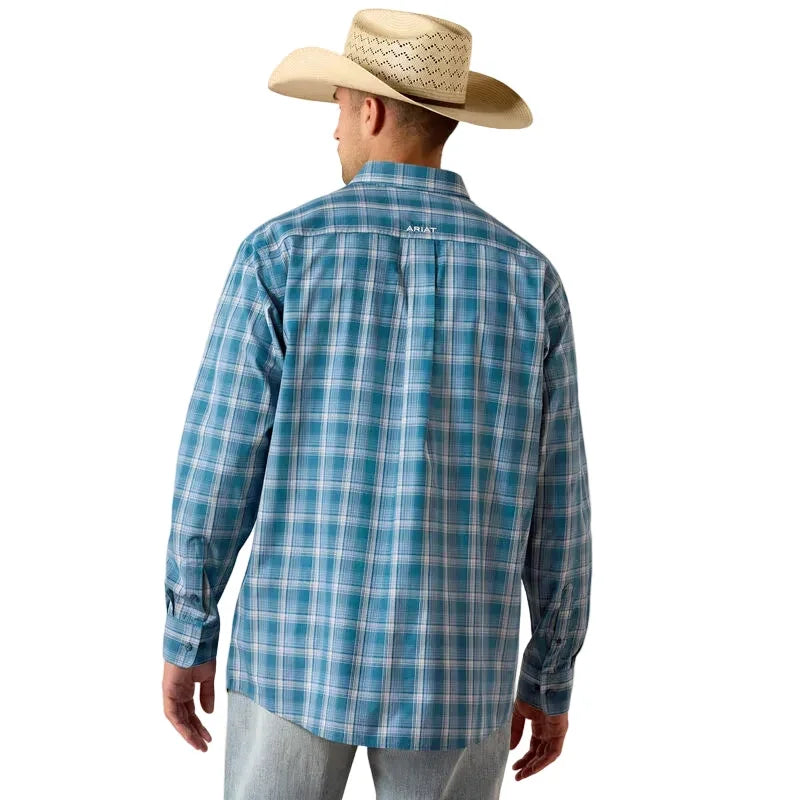 Men's Ariat Deep Dive Plaid Pro Series Tyce Classic Fit Shirt 10071580