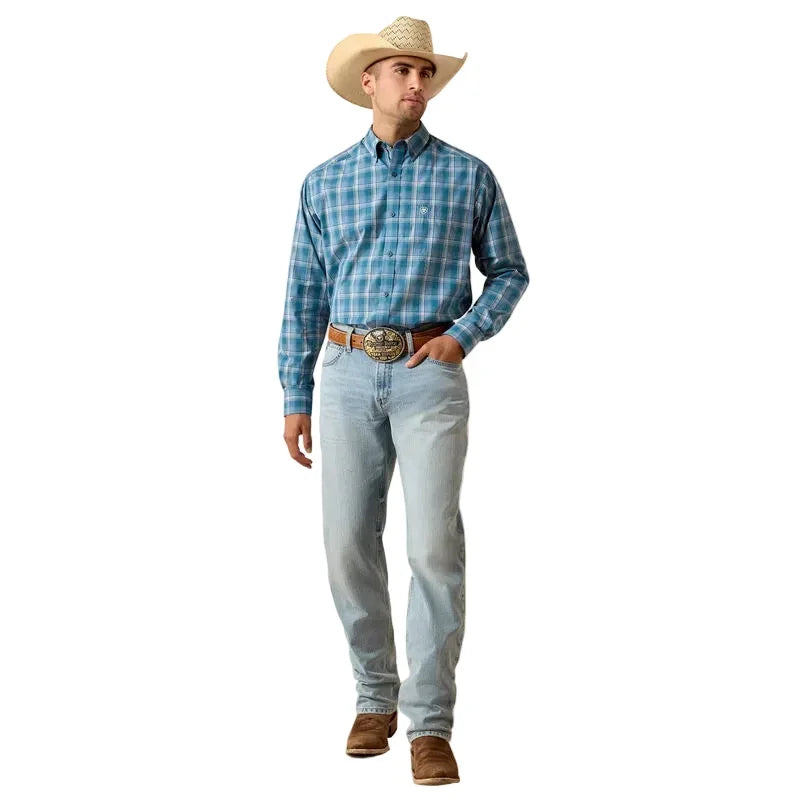 Men's Ariat Deep Dive Plaid Pro Series Tyce Classic Fit Shirt 10071580
