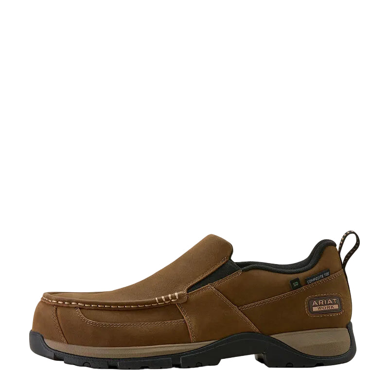 Men's Ariat Edge Slip-on Composite Toe Work Shoe 10073358