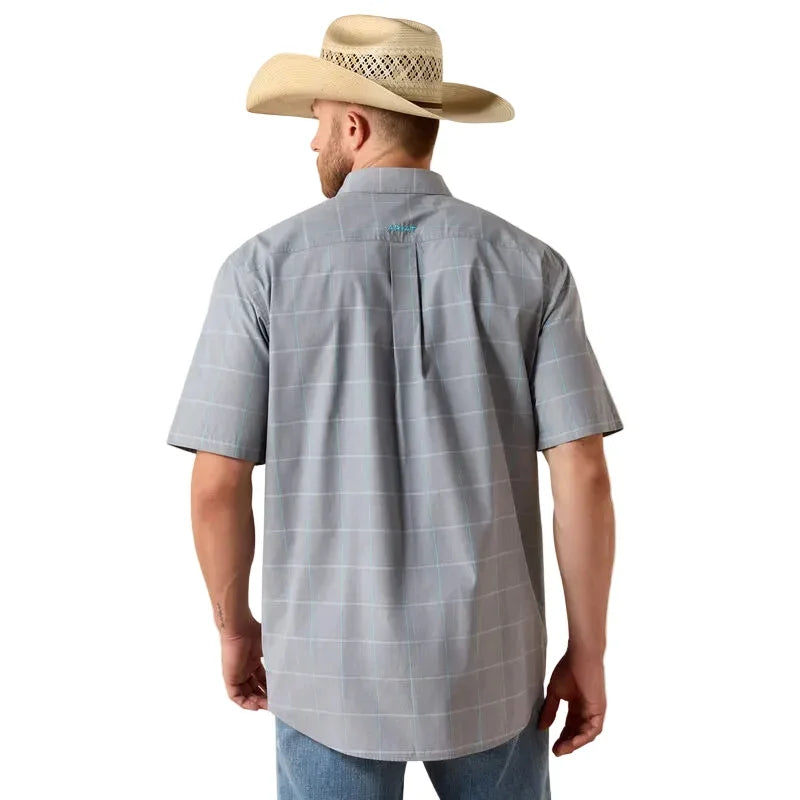 Men's Ariat Excalibur Plaid Pro Series Percie Classic Fit Shirt 10071615
