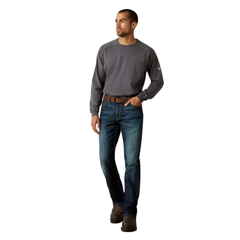 Men's Ariat FR M4 Relaxed Stretch Duralight Basic Bootcut Jeans 10023466