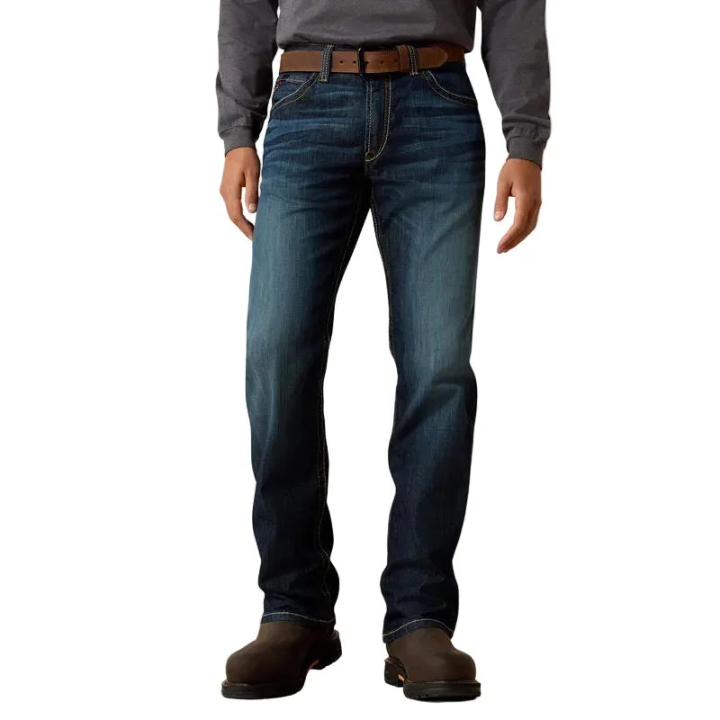 Men's Ariat FR M4 Relaxed Stretch Duralight Basic Bootcut Jeans 10023466