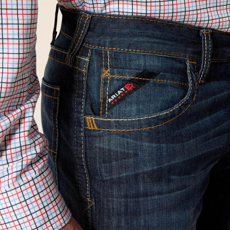 Men's Ariat FR M5 Straight Duralight Stretch Basic Straight Leg Jeans 10041118