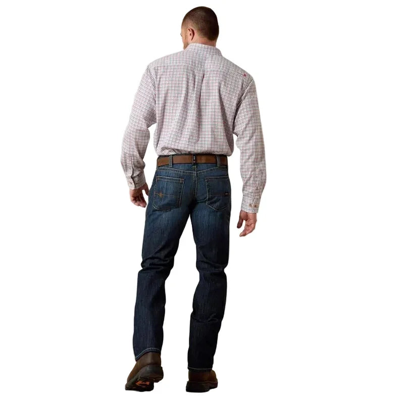 Men's Ariat FR M5 Straight Duralight Stretch Basic Straight Leg Jeans 10041118