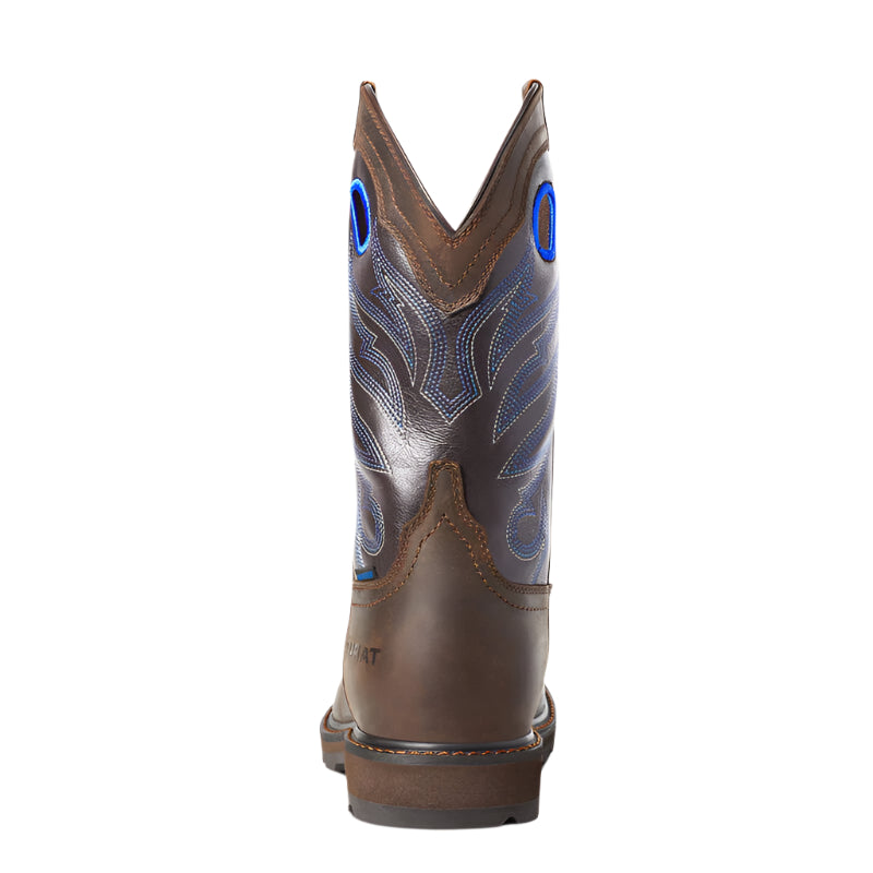 Men's Ariat Groundwork Waterproof Work Boot 11" 10034724 - Crazy House Western Wear