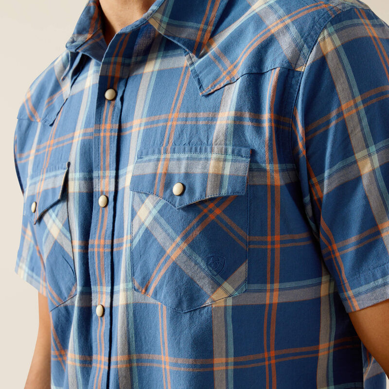 Men's Ariat Hogany Retro Fit Shirt 10051255 - Crazy House Western Wear