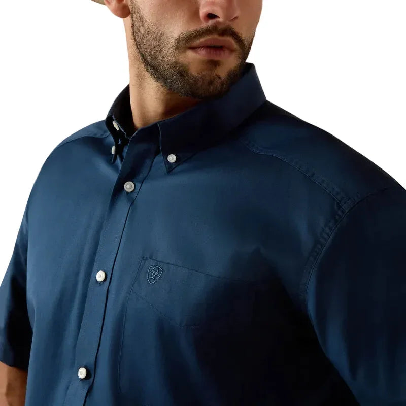 Men's Ariat Key Largo Lightweight Twill Classic Fit Shirt 10073616