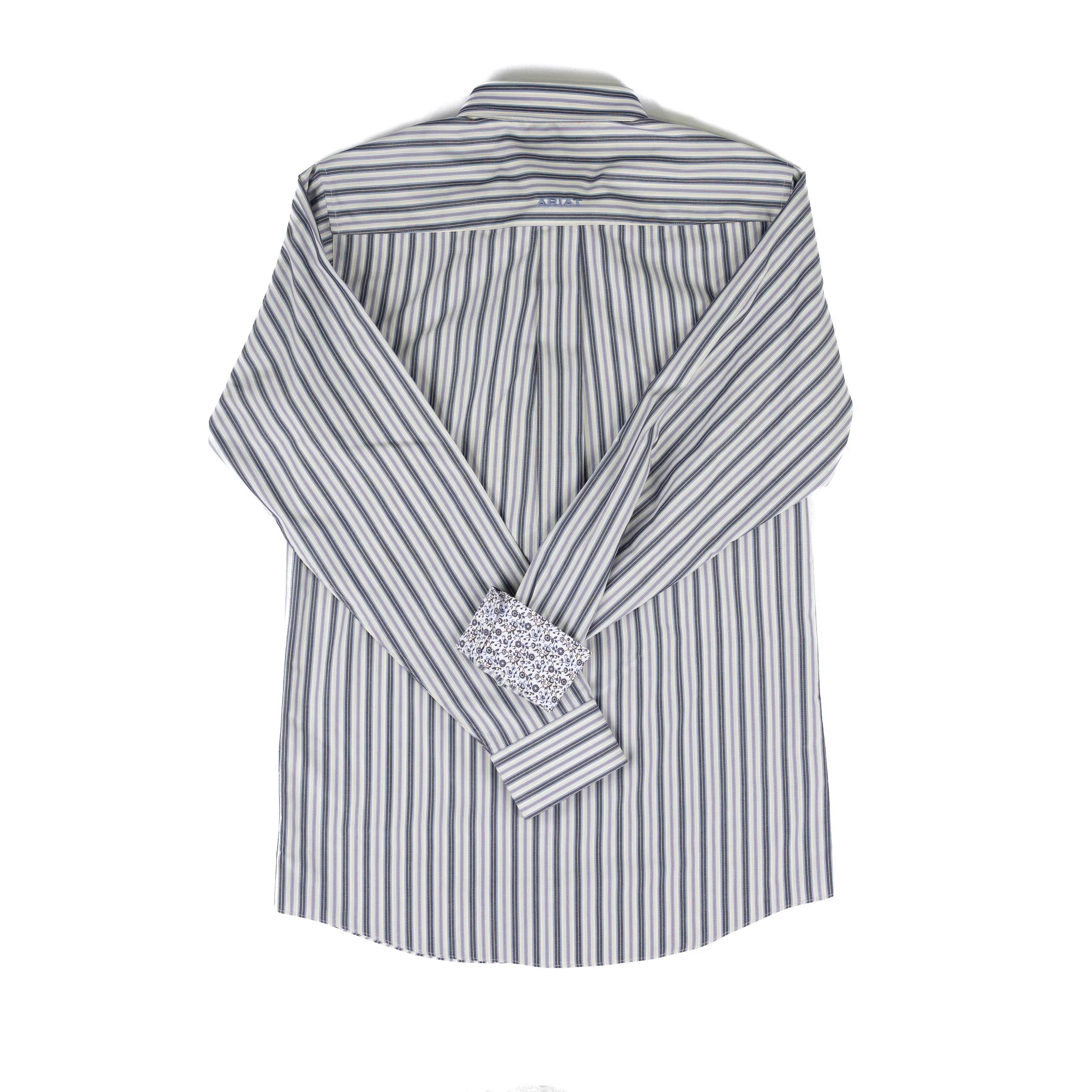 Men's Ariat Long Sleeve Wrinkle Free Wickham Fitted Button Down Shirt 10073692