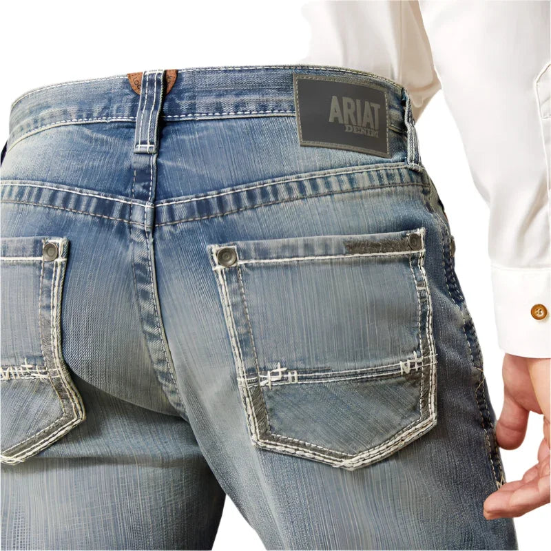 Men's Ariat M2 Relaxed Stirling Stretch Boot Cut Jean 10020942 - Crazy House Western Wear