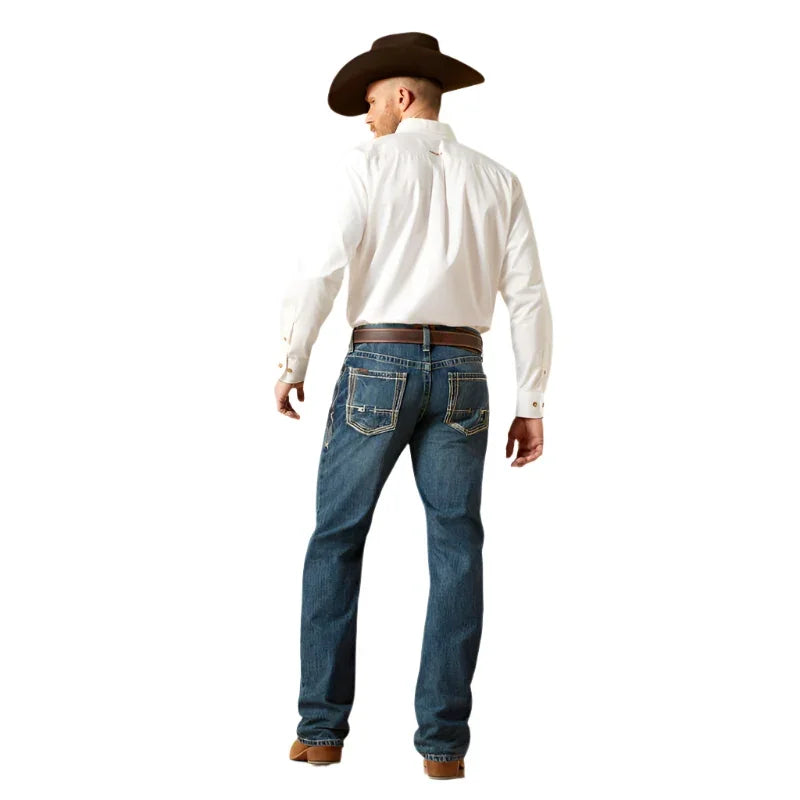 Men's Ariat M4 Low Rise Boundary Boot Cut Jean 10012136 - Crazy House Western Wear