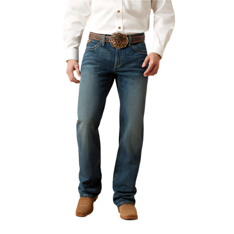 Men's Ariat M4 Low Rise Boundary Boot Cut Jean 10012136 - Crazy House Western Wear