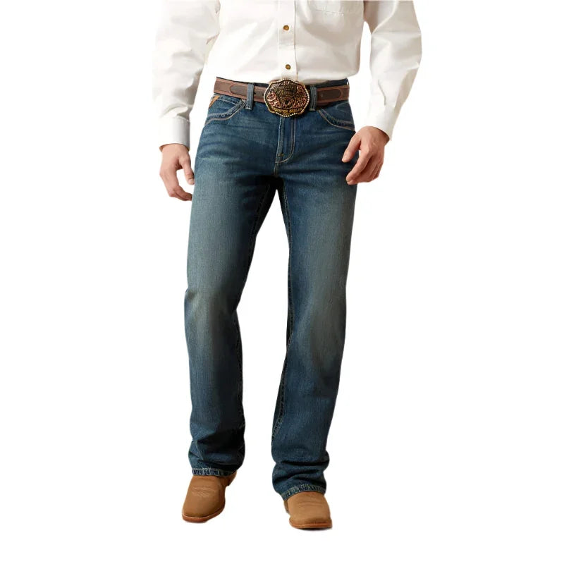 Men's Ariat M4 Low Rise Boundary Boot Cut Jean 10012136 - Crazy House Western Wear