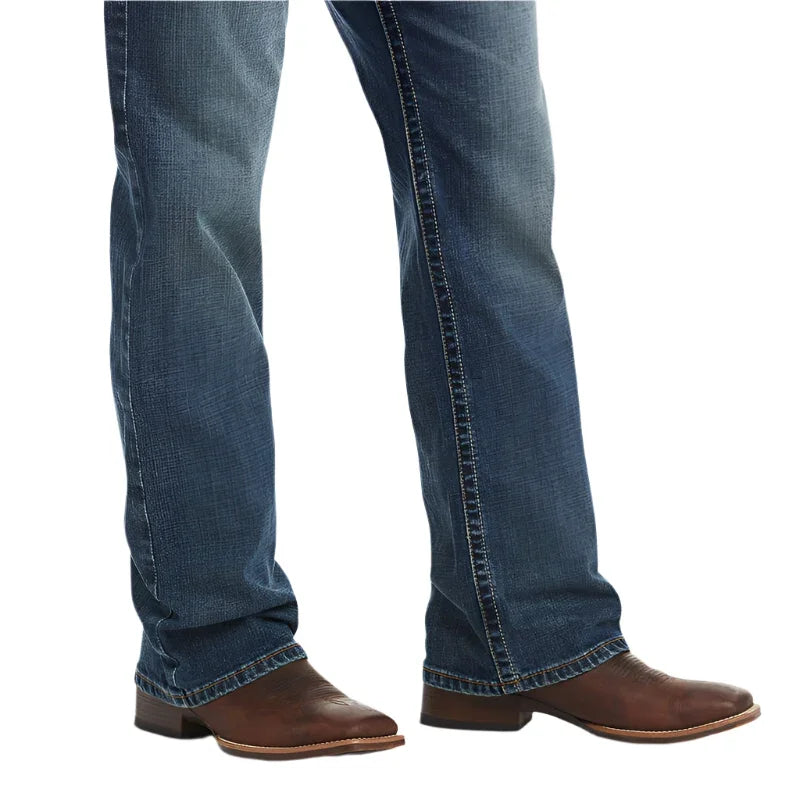 Men's Ariat M4 Low Rise Stretch Preston Boot Cut Jean 10023455 - Crazy House Western Wear