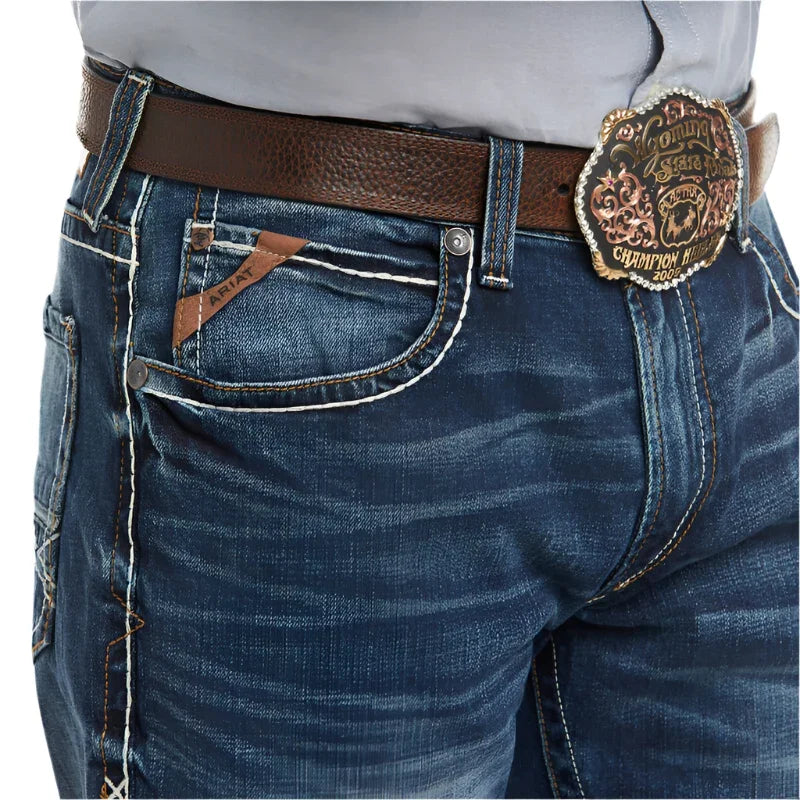 Men's Ariat M4 Low Rise Stretch Preston Boot Cut Jean 10023455 - Crazy House Western Wear