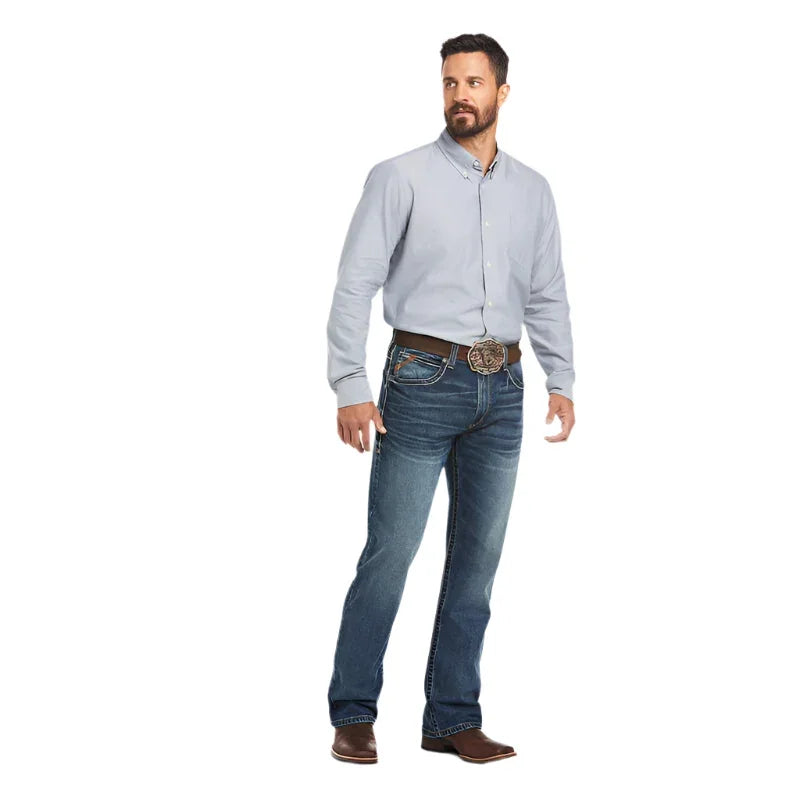 Men's Ariat M4 Low Rise Stretch Preston Boot Cut Jean 10023455 - Crazy House Western Wear