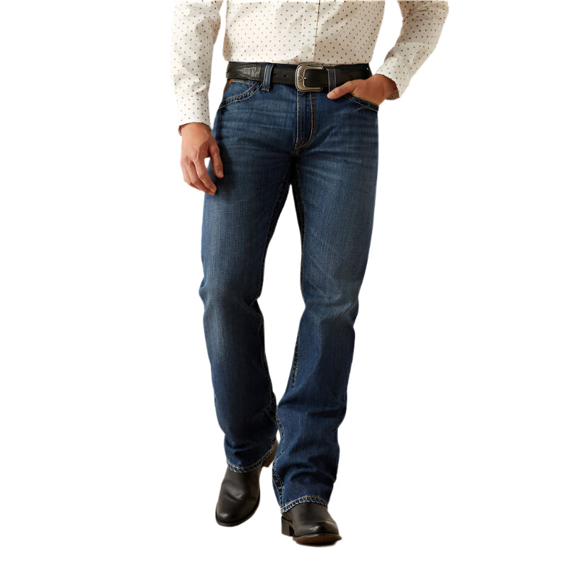 Men's Ariat M4 Relaxed Buckeye Straight Leg Jeans 10053544 - Crazy House Western Wear