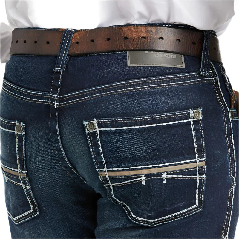 Men's Ariat M5 Slim Stretch Coltrane Stackable Straight Leg Jean 10032088 - Crazy House Western Wear