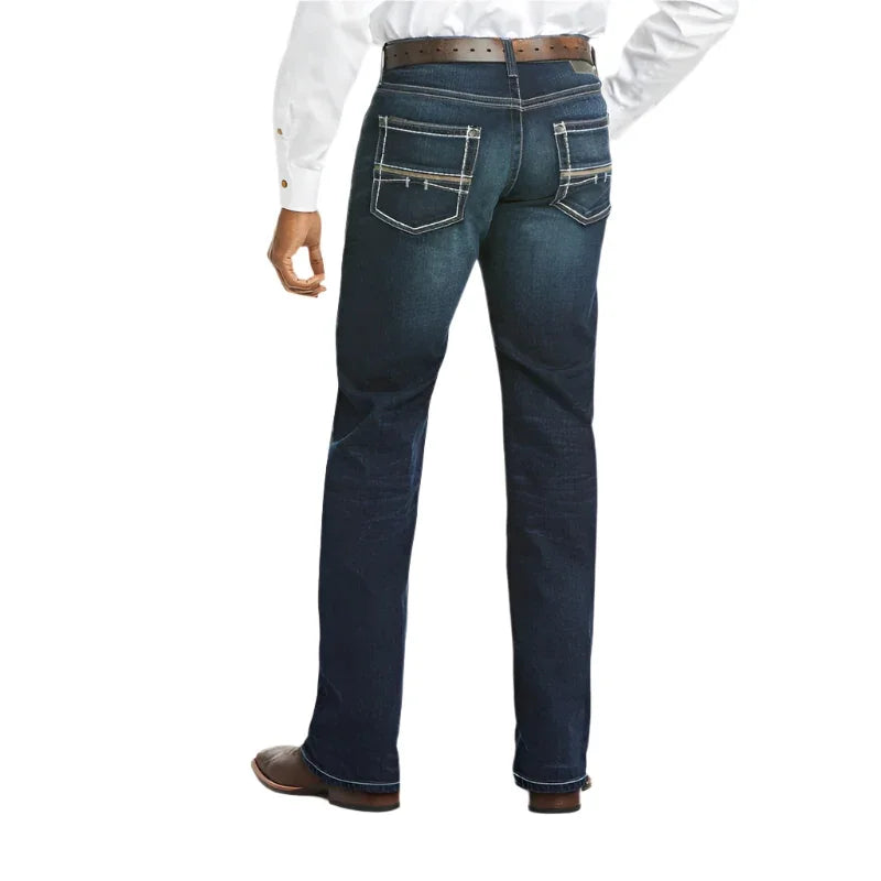 Men's Ariat M5 Slim Stretch Coltrane Stackable Straight Leg Jean 10032088 - Crazy House Western Wear