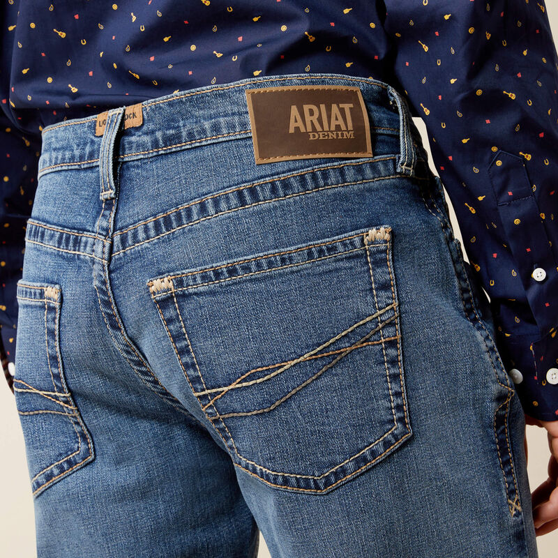 Men's Ariat M5 Straight Calico Straight Leg Jean