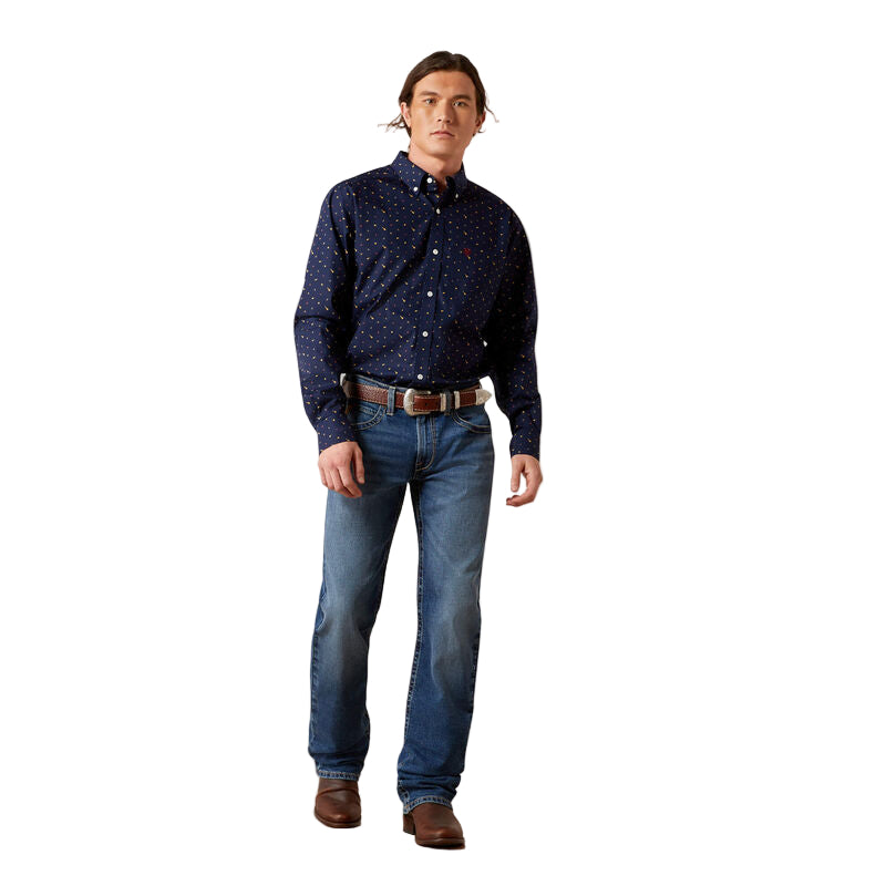 Men's Ariat M5 Straight Calico Straight Leg Jean