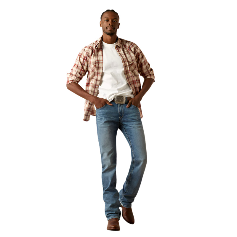Men's Ariat M5 Straight Forrest Straight Leg Jeans 10060927 - Crazy House Western Wear