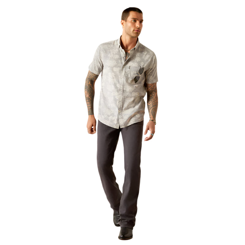 Men's Ariat Morris Modern Fit Button Down Shirt 10054851 - Crazy House Western Wear