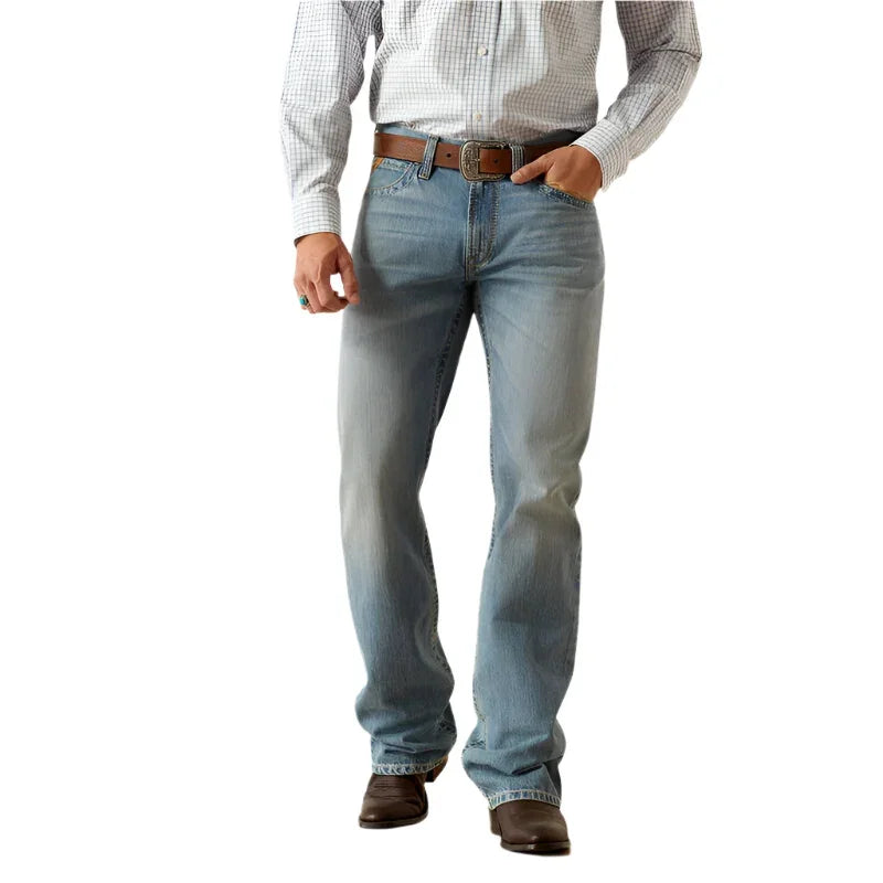 Men's Ariat New M4 Relaxed Louis Boot Cut Jeans 10058936 - Crazy House Western Wear
