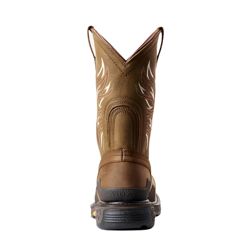 Men's Ariat OverDrive Wide Square Toe Composite Toe Work Boot 11" 10011933 - Crazy House Western Wear