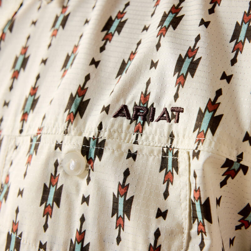 Men's Ariat Sandshell Printed 360 Airflow Classic Fit Shirt 10071662