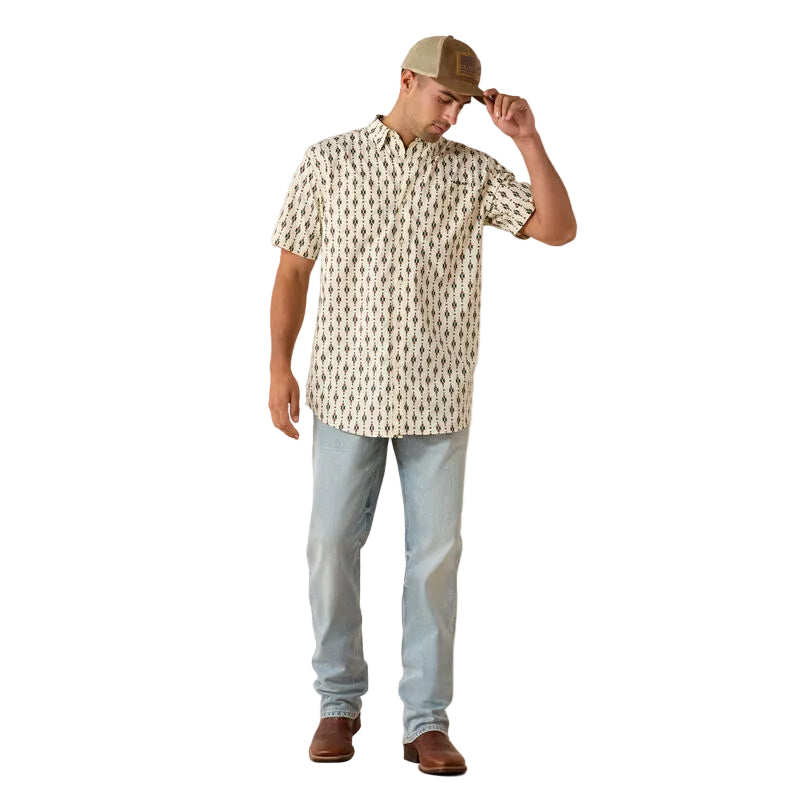 Men's Ariat Sandshell Printed 360 Airflow Classic Fit Shirt 10071662