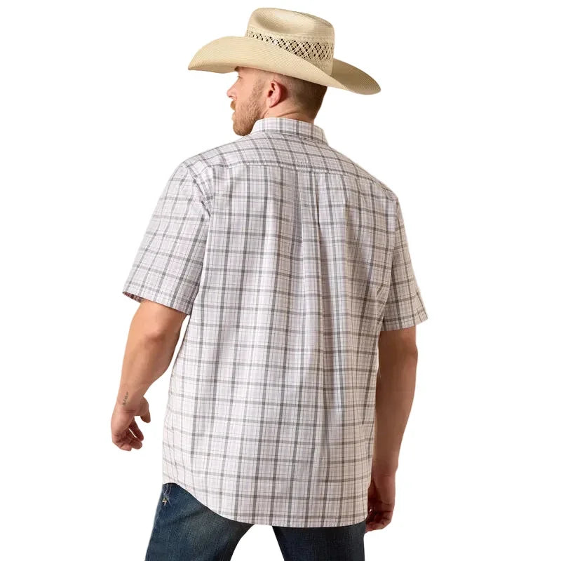 Men's Ariat Short Sleeve Pro Series Sasha Classic Fit Shirt 10073606