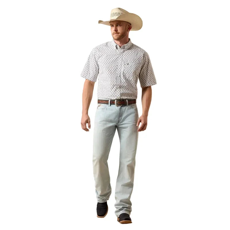 Men's Ariat Short Sleeve Seton Classic Fit Shirt 10073528