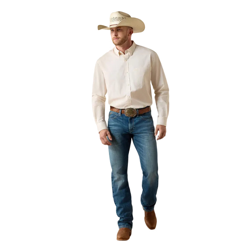 Men's Ariat Summer Melon Pro Series Dayne Classic Fit Shirt 10071413