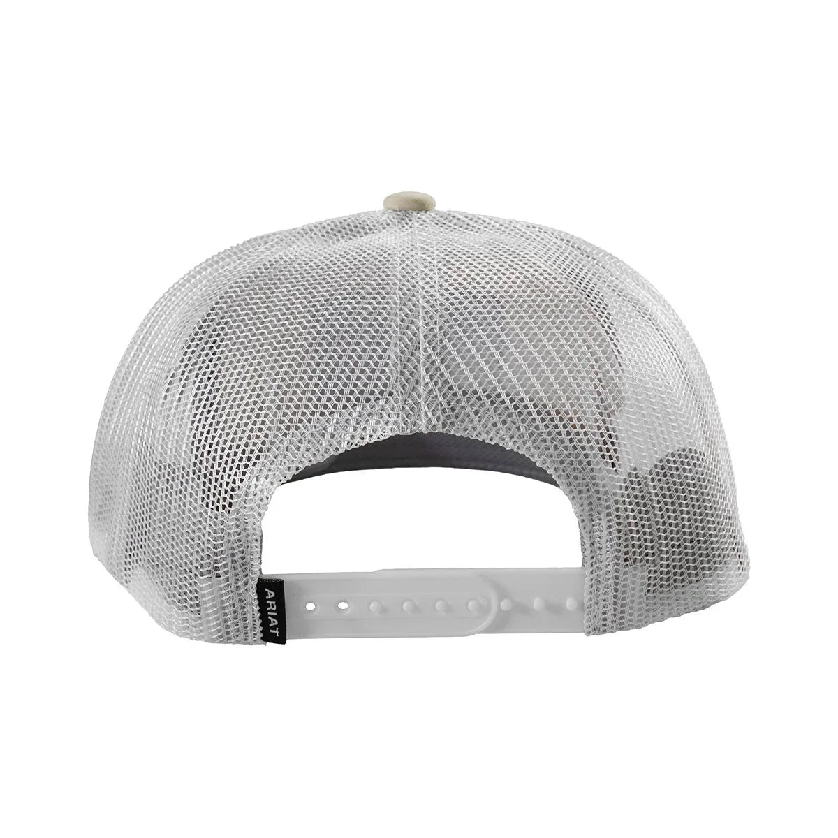 Men's Ariat Tan Snapback Cap with Patch A300092508