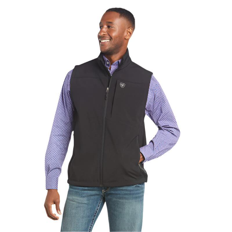 Men's Ariat Vernon 2.0 Softshell Vest 10023335 - Crazy House Western Wear