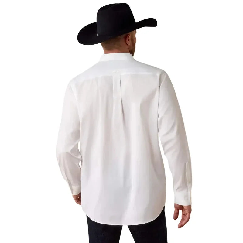 Men's Ariat White Everything Classic Fit Shirt 10072739