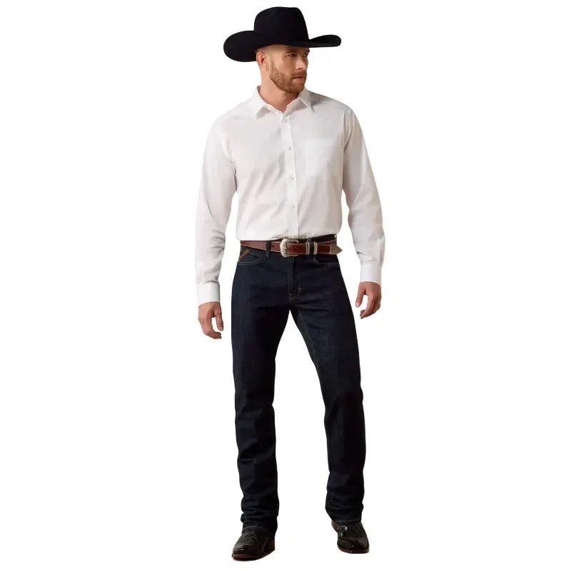 Men's Ariat White Everything Classic Fit Shirt 10072739