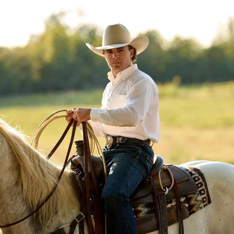 Men's Ariat White Everything Classic Fit Shirt 10072739