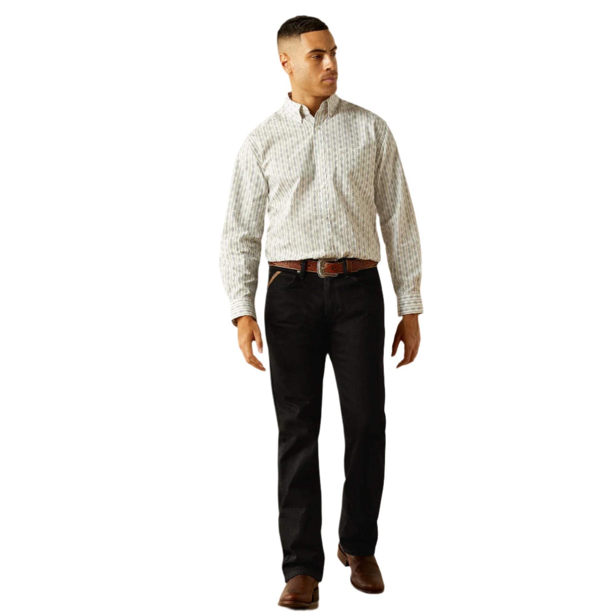 Men's Ariat William Long Sleeve Shirt 10058763 - Crazy House Western Wear