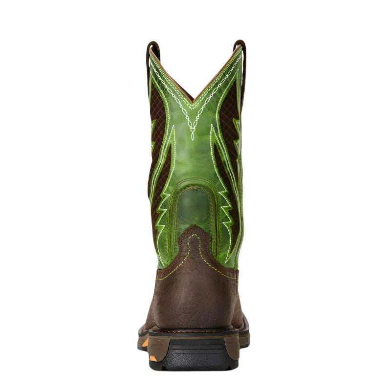 Men's Ariat WorkHog Wide Square Toe VentTEK Work Boot 11" 10020083 - Crazy House Western Wear