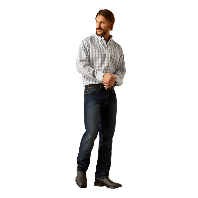 Men's Ariat Wrinkle Free Briar Classic Fit Shirt 10054723 - Crazy House Western Wear