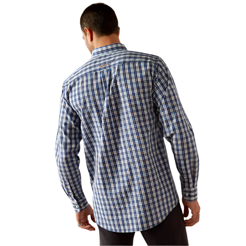 Men's Ariat Wrinkle Free Bronson Fitted Shirt 10054664 - Crazy House Western Wear