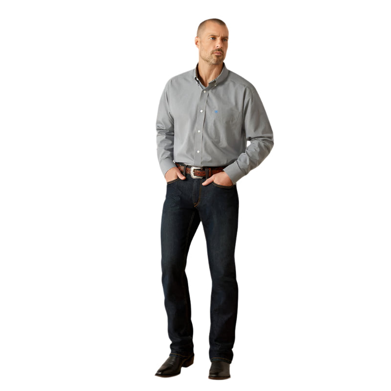 Men's Ariat Wrinkle Free Clayton Classic Fit Shirt 10062232