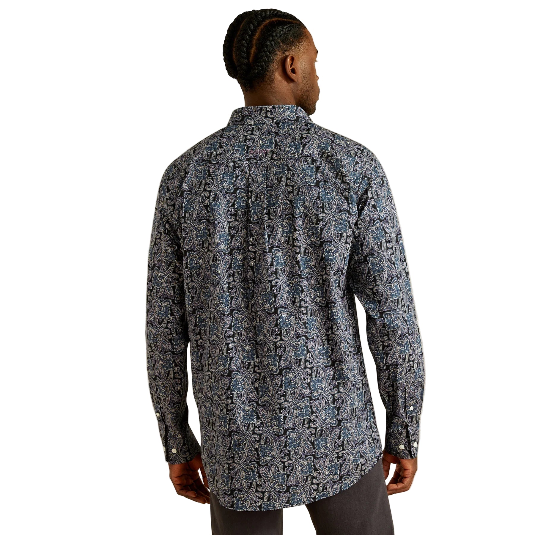 Men's Ariat Wrinkle Free Dex Fitted Shirt 10062200