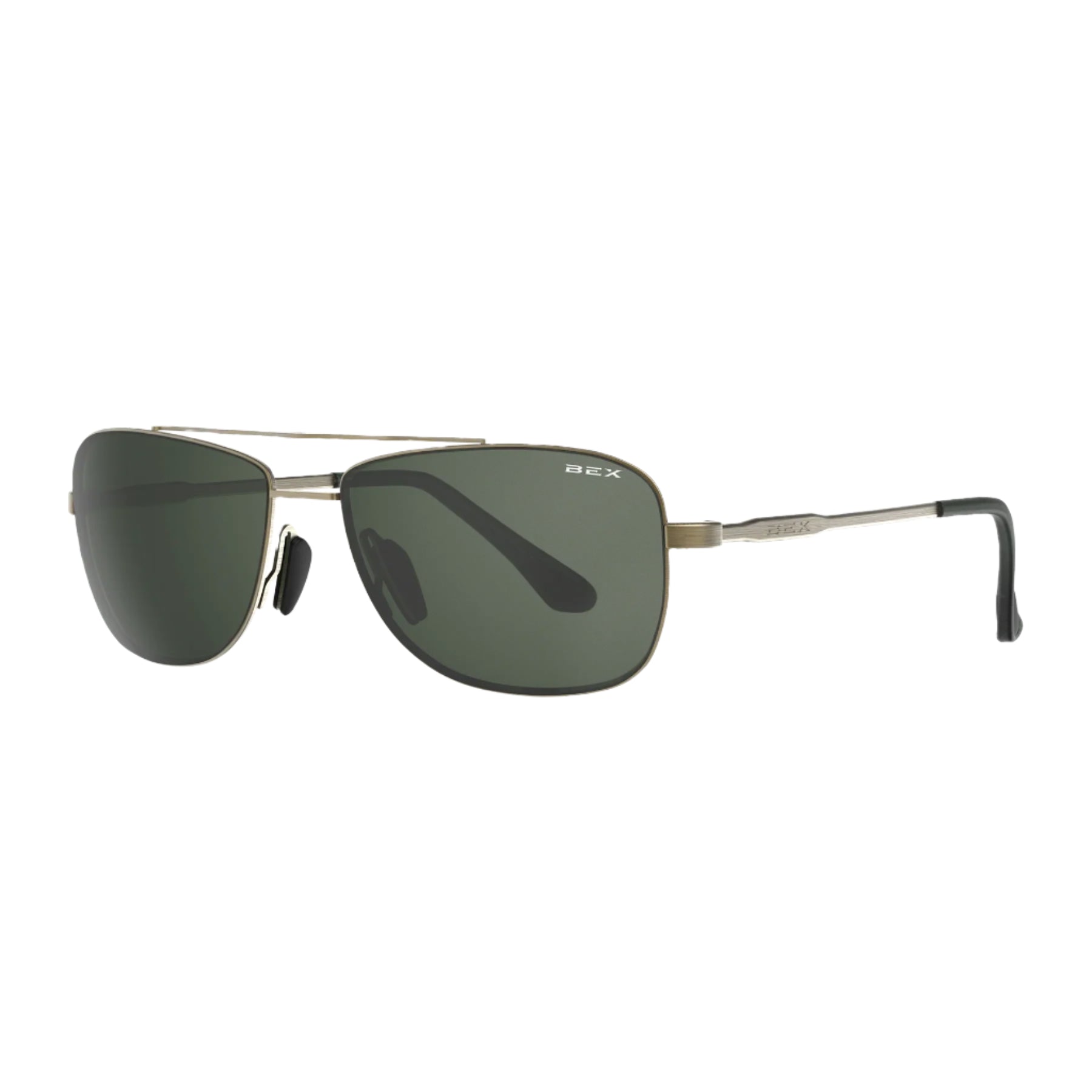 Men's Bex "Draeklyn OTG" Broze And Forest Sunglasses S167BF - Crazy House Western Wear