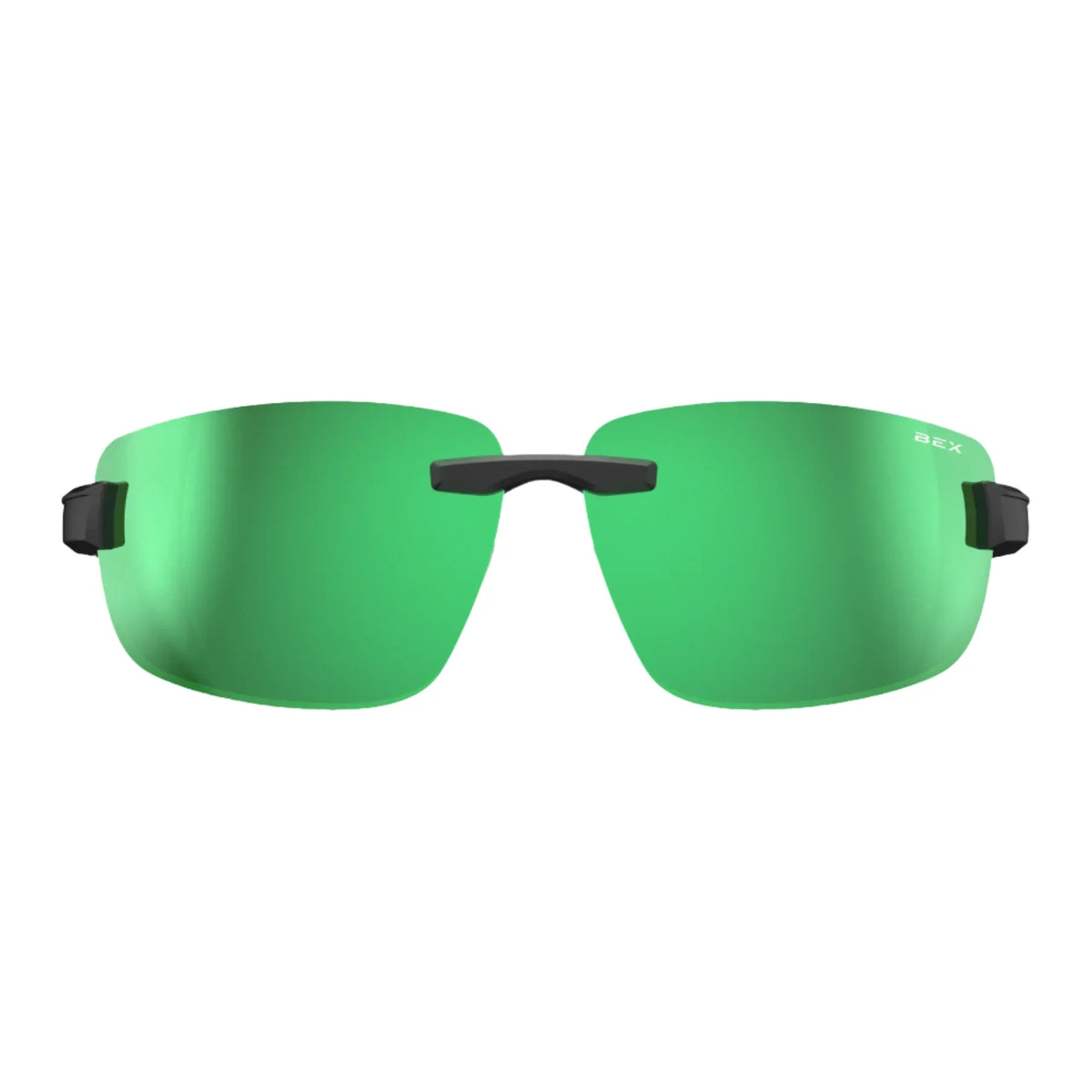 Men's Bex "Harris" Black Sienna And Green Sunglasses S126BSG - Crazy House Western Wear